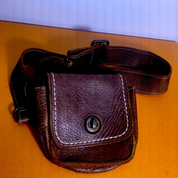 Roots Belt Bag in Brown Leather - Picture 1 of 5